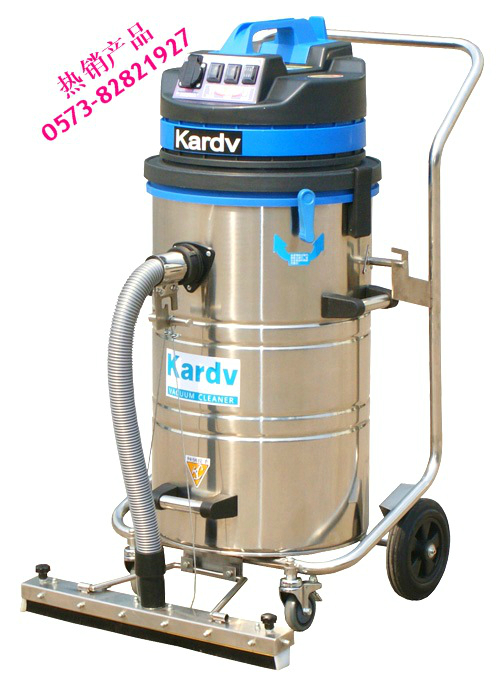 車間倉(cāng)庫(kù)粉塵用吸塵器 推吸兩用吸塵設(shè)備 凱德威工業(yè)吸塵器