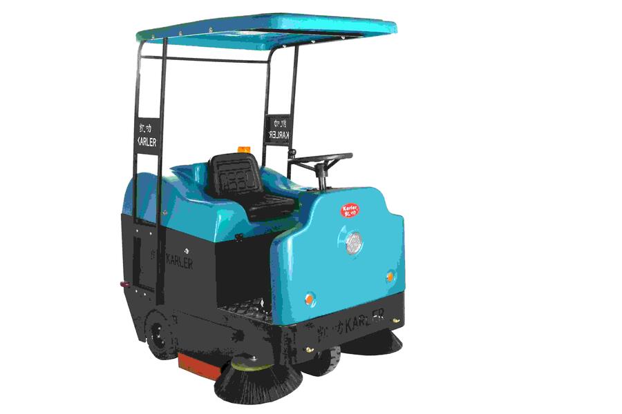 紹興商品樓停車庫(kù)掃地機(jī)KL-1400 灰塵石子樹(shù)葉掃地機(jī)